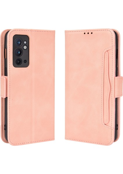 - 1383 Oneplus 9rt Için Darbeye Dayanıklı Kart Tutuculu Telefon Kılıfı - Pembe (Yurt Dışından)