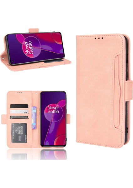- 1383 Oneplus 9rt Için Darbeye Dayanıklı Kart Tutuculu Telefon Kılıfı - Pembe (Yurt Dışından) fırsatları