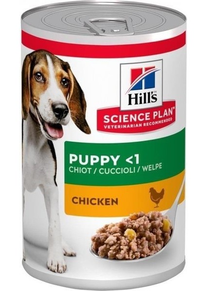 Hills Tavuklu Yavru Köpek Konserve Maması 370 gr