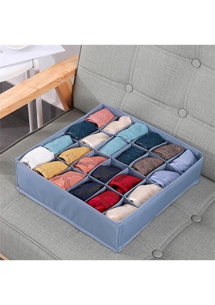 Stil 2 Bölmeli Saklama Kutusu Iç Çorap Saklama Kutusu Yaratıcı Moda Saklama Kutusu Eşarp Organizatör Kutusu Çekmece Saklama Kutusu (Yurt Dışından)
