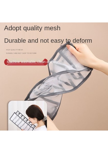 Black-3pcs Iç Saklama Kutusu 3pcs / Set Çekmece Sütyen Külot Çorap Kumaş Bölmesi Saklama Bitirme Kutusu Nefes Alabilen Örgü Yıkanabilir (Yurt Dışından)