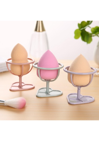 Y92-GREEN 5 Renk Mini Güzellik Süngeri Kurutma Standı Tutucu Makyaj Tozu Puf Blender Depolama Rafı Makyaj Puf Raf Kurutma Askı (Yurt Dışından)