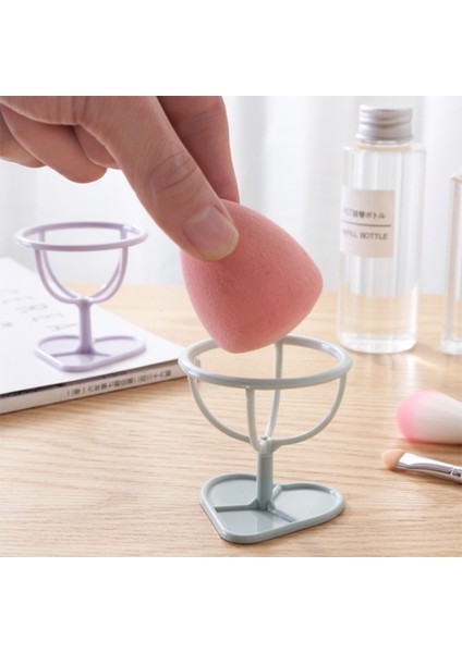 Y92-GREEN 5 Renk Mini Güzellik Süngeri Kurutma Standı Tutucu Makyaj Tozu Puf Blender Depolama Rafı Makyaj Puf Raf Kurutma Askı (Yurt Dışından)