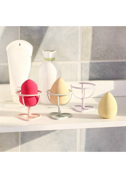 Y92-GREEN 5 Renk Mini Güzellik Süngeri Kurutma Standı Tutucu Makyaj Tozu Puf Blender Depolama Rafı Makyaj Puf Raf Kurutma Askı (Yurt Dışından)