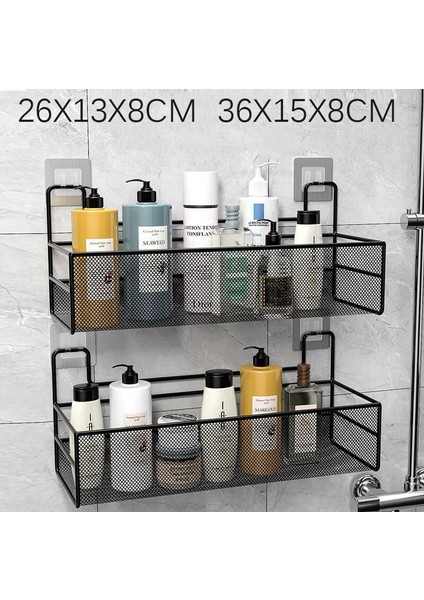 Beyaz Orta Duvara Monte Banyo Rafı Sondaj Olmadan Paslanmaz Uzay Depolama Rafı Alüminyum Şampuan Tutucu Banyo Organizatör Aksesuarla (Yurt Dışından) fiyatları