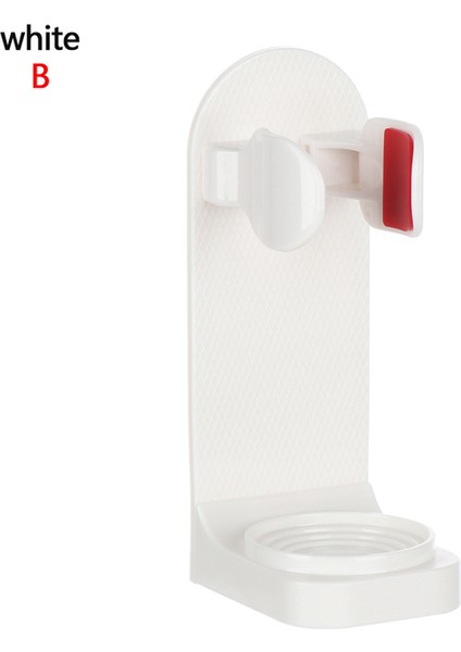 Style3-B-White 1 Pc Elektrikli Diş Fırçası Tutucu Evrensel Duvara Monte Diş Fırçası Tabanı Yerden Tasarruf Koruma Fırça Kafası Raf Banyo Malzemeleri (Yurt Dışından)
