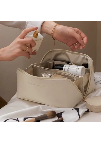 Makyaj Çantası Makyaj Çantası Kadın Büyük Kapasiteli Taşınabilir Ins Gelişmiş Anlamda Net Ünlülerin Yeni Seyahat Kozmetiklerini Içeren Yıkama ve Yıkama Çantası (Yurt Dışından) modelleri