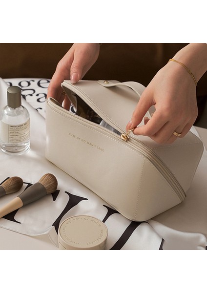 Makyaj Çantası Makyaj Çantası Kadın Büyük Kapasiteli Taşınabilir Ins Gelişmiş Anlamda Net Ünlülerin Yeni Seyahat Kozmetiklerini Içeren Yıkama ve Yıkama Çantası (Yurt Dışından) indirimleri