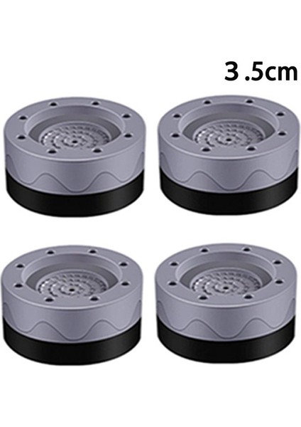 3.5 cm 4 Adet 4 Adet Çamaşır Makinesi Mat Ayakları Dayanıklı Kauçuk Istiflenebilir Bacak Standları Yıkama Kurutucu Için Amortisörler Anti-Titreşim Kaymaz Ped (Yurt Dışından)