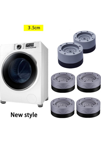 3.5 cm 4 Adet 4 Adet Çamaşır Makinesi Mat Ayakları Dayanıklı Kauçuk Istiflenebilir Bacak Standları Yıkama Kurutucu Için Amortisörler Anti-Titreşim Kaymaz Ped (Yurt Dışından) fiyatları