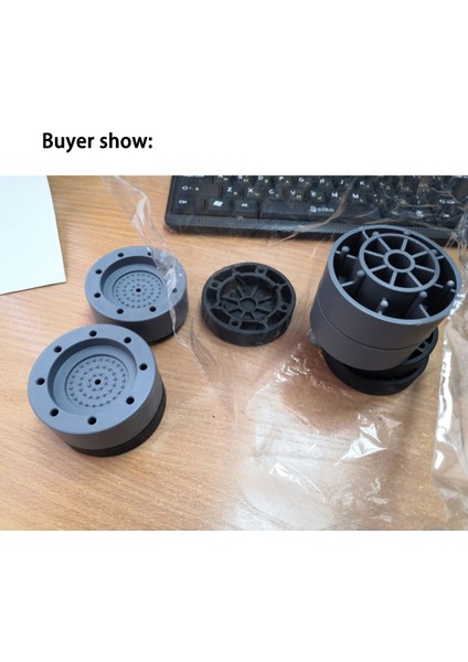 3.5 cm 4 Adet 4 Adet Çamaşır Makinesi Mat Ayakları Dayanıklı Kauçuk Istiflenebilir Bacak Standları Yıkama Kurutucu Için Amortisörler Anti-Titreşim Kaymaz Ped (Yurt Dışından) indirimleri