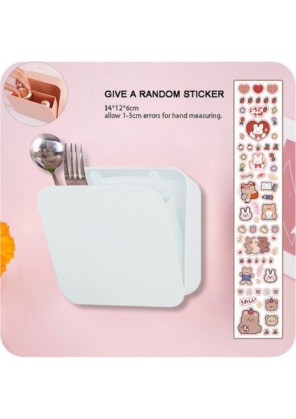 Tek Beyaz Wg Tuvalet Organizatör Yapışkanlı Büyük Saklama Kutusu Temizlik Peçeteleri Organizatör Kozmetik Dekoratif Kutu Banyo Aksesuarları (Yurt Dışından)