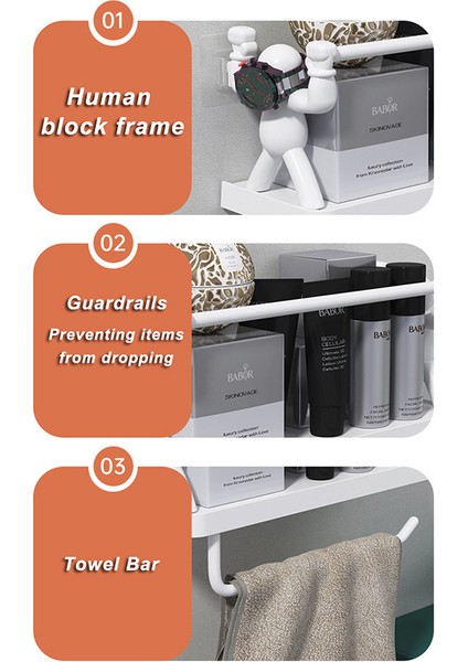 Beyaz 30CM Yükseltme Banyo Rafı Duş Depolama Rafı Çok Fonksiyonlu Organizatör Hiçbir Matkap Havlu Askısı Duvara Monte Banyo Aksesuarları 30/40CM (Yurt Dışından) fırsatları