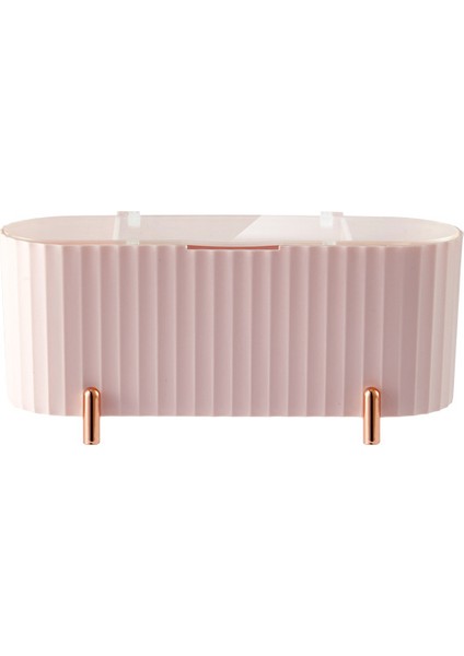 Kırmızı Masaüstü Kozmetik Saklama Kutusu Toz Geçirmez Makyaj Organizatör Pamuklu Pedler Swablar Güzellik Yumurta Tutucu Banyo Takı Organizatör (Yurt Dışından) fiyatları