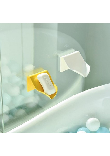 C Duvara Monte Sabunluk Banyo Asılı Duş Sabunluk Duş Plakaları Sabun Depolama Drenaj Plastik Mutfak Sabunluk Tepsi Rafı (Yurt Dışından)