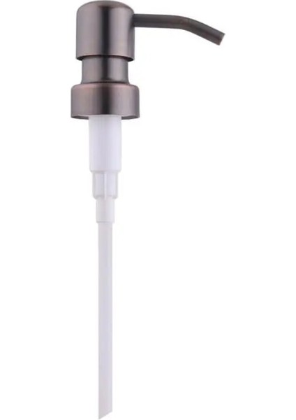 Mat Siyah Metal Dıy Sabun Pompası Sıvı Losyon Dispenseri Yedek Kafa Kavanoz Tüp 28/400 Konu Standart Pompa Kapağı Kapağı Sıvı Sabunluk (Yurt Dışından)