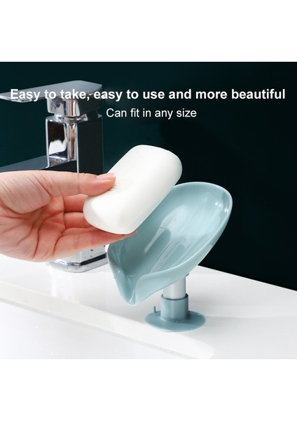 Mavi Stil A -1 Adet Banyo Drenaj Sabun Raf Standı Sabunluk Ücretsiz Delme Ev Sahibi Tuvalet Dikey Yaratıcı Vantuz Duvar Asılı Sabun Rafları (Yurt Dışından)