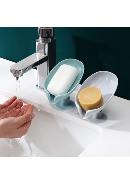 Mavi Stil A -1 Adet Banyo Drenaj Sabun Raf Standı Sabunluk Ücretsiz Delme Ev Sahibi Tuvalet Dikey Yaratıcı Vantuz Duvar Asılı Sabun Rafları (Yurt Dışından)