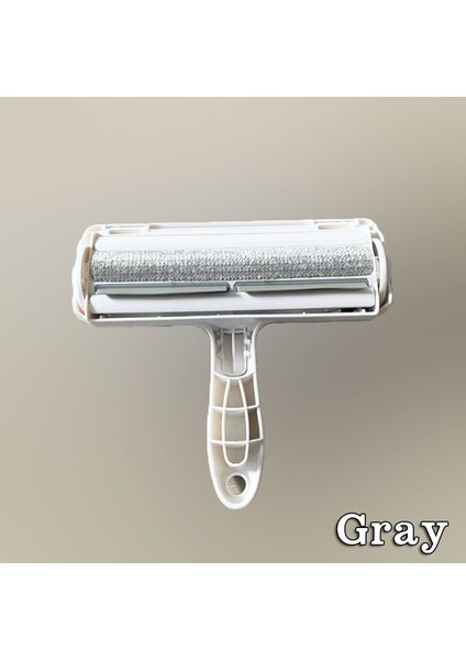 gri Yeni Pet Epilasyon Silindiri, Mobilyadaki Köpek ve Kedi Tüylerini Çıkarmak Için Kendi Kendini Temizleyen Evcil Hayvan Tüylerini Yıkanabilir 2 Yönlü (Yurt Dışından)