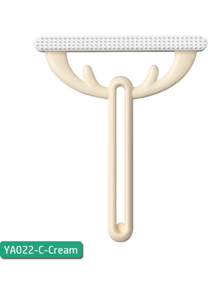 YA022-C-CREAM Pet Tüy Çıkarıcı Rulo Tüyleri Giysiler Için Yeniden Kullanılabilir Tüy Hayvan Saç Fırçası Evcil Hayvan Tüylerini Halı Temizleme Aracı (Yurt Dışından)