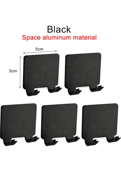 Tip A Siyah 5 Adet 1/2/3 Adet Punch Ücretsiz Tıraş Bıçağı Tutucu Erkekler Tıraş Tıraş Makinesi Depolama Kanca Duvar Rafı Banyo Jilet Raf Duvar Mutfak Aksesuarları (Yurt Dışından)