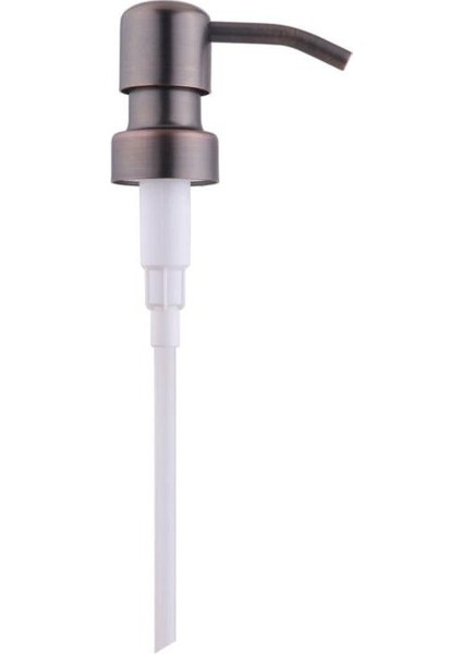 Siyah Metal Dıy Sabun Pompası Sıvı Losyon Dispenseri Yedek Kafa Kavanoz Tüp 28/400 Konu Standart Pompa Kapağı Kapağı Sıvı Sabunluk (Yurt Dışından) modelleri