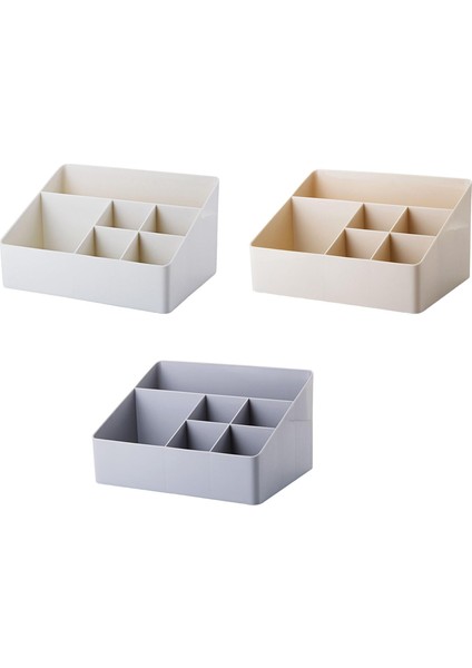 Beyaz Kozmetik Saklama Kutusu Cilt Bakımı Raf Büyük Kapasiteli Makyaj Organizatör Konteyner Yatak Odası Tezgah Mutfak Fırçaları Takı (Yurt Dışından) indirimleri