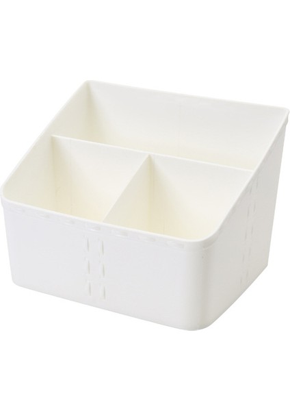 Beyaz L Wbboomıng 2 Renk Plastik Makyaj Organizatör Kozmetik Saklama Kabı Çekmece Ev Ofis Masaüstü Çeşitli Eşyalar Takı Saklama Kutusu (Yurt Dışından)