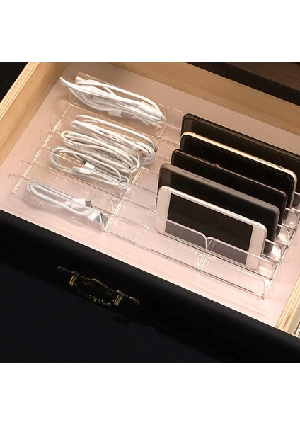 Gr-L 7 Izgaralar Temizle Göz Farı Organizatör Çekmece Organizasyon Bölücü Makyaj Kutusu Kutusu Makyaj Organizatör Kutusu (Yurt Dışından) fırsatları