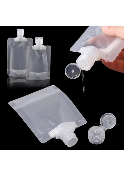 50 ML-8X9X2.5 cm 10 Adet Losyon Ambalaj Çantası Yeniden Kullanılabilir Sızdırmaz Doldurulabilir Torbalar Konteynerler Seyahat Taşınabilir Şampuan Losyon Sıvı Dağıtıcı Çanta (Yurt Dışından) modelleri
