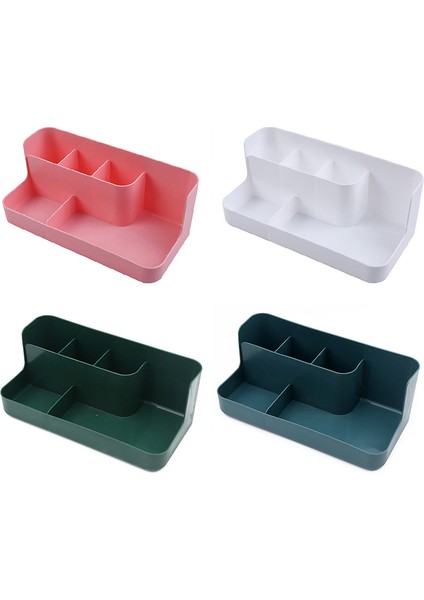 Yeşil Makyaj Organizatör Banyo Saklama Kutusu Kozmetik Organizatör Ofis Masaüstü Makyaj Takı Saklama Kutusu Çeşitli Eşyalar Konteyner (Yurt Dışından) fiyatları