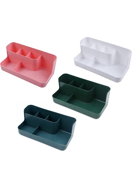 Yeşil Makyaj Organizatör Banyo Saklama Kutusu Kozmetik Organizatör Ofis Masaüstü Makyaj Takı Saklama Kutusu Çeşitli Eşyalar Konteyner (Yurt Dışından) modelleri