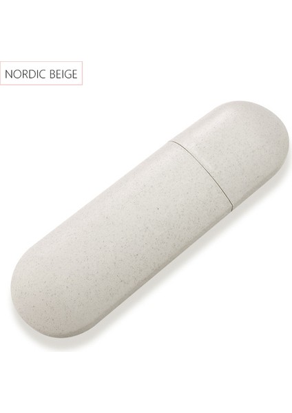 Açık Gri Taşınabilir Kozmetik Durumda Banyo Organizatör Diş Fırçası Için Elektrikli Diş Fırçası Tutucu Kozmetik Kapsül Seyahat Çantası Organizatör (Yurt Dışından)