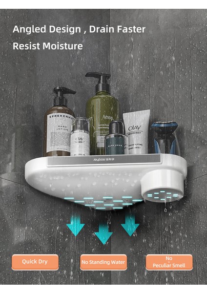 Üçgen B Banyo Rafları Matkapsız Köşe Raf Duvara Monte Duş Depolama Raf Tutucu Tuvalet Organizatör Banyo Aksesuarları (Yurt Dışından) modelleri
