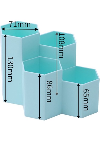 Pembe 3 Izgaralar Çok Fonksiyonlu Kalemlik Kozmetik Makyaj Fırça Saklama Kutusu Masası Makyaj Aracı Kalem Makyaj Kutusu Nailpolish Kozmetik Raf Kutusu (Yurt Dışından) indirimleri