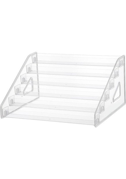 6 Katlı Çok Amaçlı Tırnak Organizatör Vanity Organizatör Kolay Temiz Stand Rafı Depolama Tutucu Göz Farı Paletleri Uçucu Yağlar (Yurt Dışından)