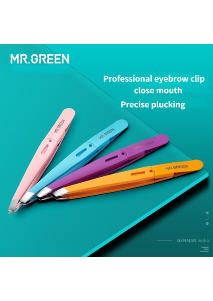 MR-2168PR Mor Kaş Klipsi Paslanmaz Çelik Cımbız Makyaj Çıkarıcı Aracı Ince Saç Çektirme Yanlış Kirpik Klip Kaş Sakal Sakal Eğik Pense (Yurt Dışından) fiyatları