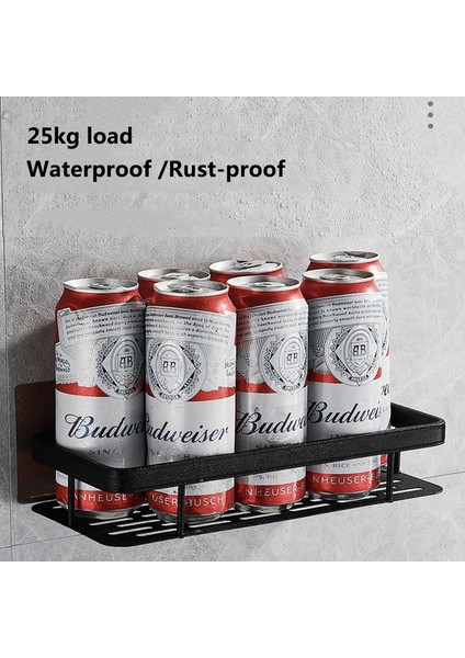 Standart Gümüş Banyo Organizatör Rafları Matkapsız Duvara Montaj Köşe Rafı Duş Depolama Raf Tutucu Wc Şampuanı Banyo Aksesuarları Estantes (Yurt Dışından)