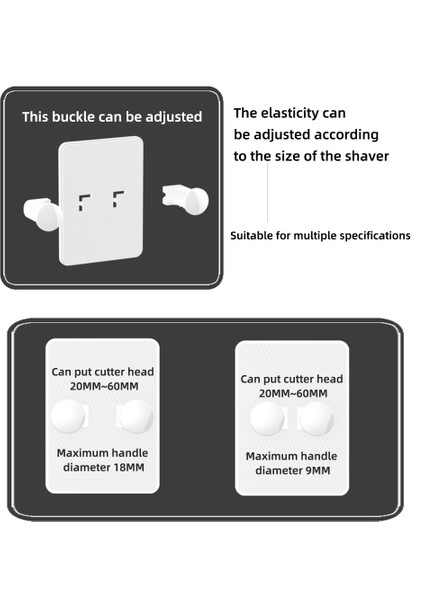 1 Adet Su Geçirmez Jilet Tutucular Yumruksuz Tıraş Makinesi Depolama Raf Kanca Banyo Aksesuarları Ayarlanabilir Duvar Tıraş Makinesi Tutucu Banyo Rafı (Yurt Dışından) indirimleri