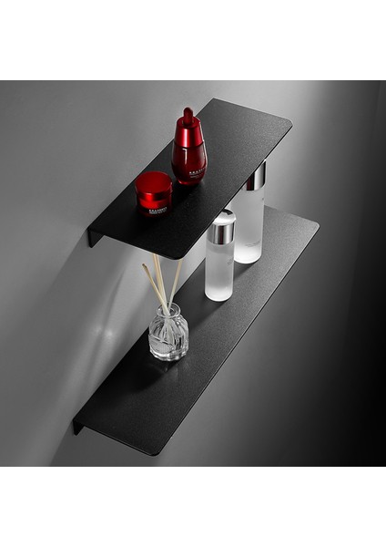 Beyaz 40CM Banyo Duvar Rafı 30CM 40CM 50CM Duvara Monte Yumruksuz Banyo Mutfak Rafları Duş Depolama Rafı Ev Aksesuarları (Yurt Dışından) indirimleri