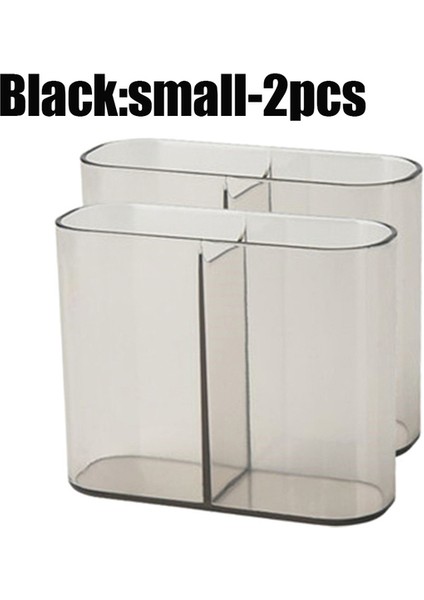 Smallblack Plastik Makyaj Organizatör Banyo Saklama Kutusu Kozmetik Organizatör Masaüstü Makyaj Takı Saklama Kutusu Çeşitli Eşyalar Masa Konteyner (Yurt Dışından)