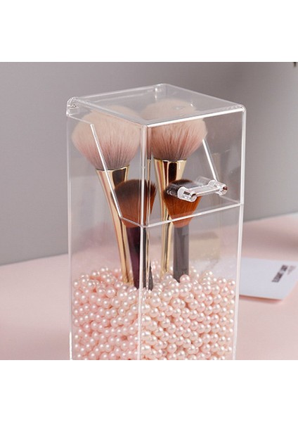 Altıgen Akrilik Makyaj Fırça Tutucu Makyaj Organizatör Kozmetik Tutucu Ruj Saklama Kabı Şeffaf Saklama Kutusu Tutucu (Yurt Dışından) modelleri