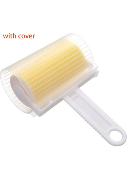 Sarı Kapaklı Tüy Tiftiği Çıkarıcı Yıkanabilir Giysiler Saç Yapışkan Rulo Yeniden Kullanılabilir Taşınabilir Evcil Saç Çıkarıcı Yapışkan Rulo Halı Kanepe Ev Temizliği Yeni (Yurt Dışından)