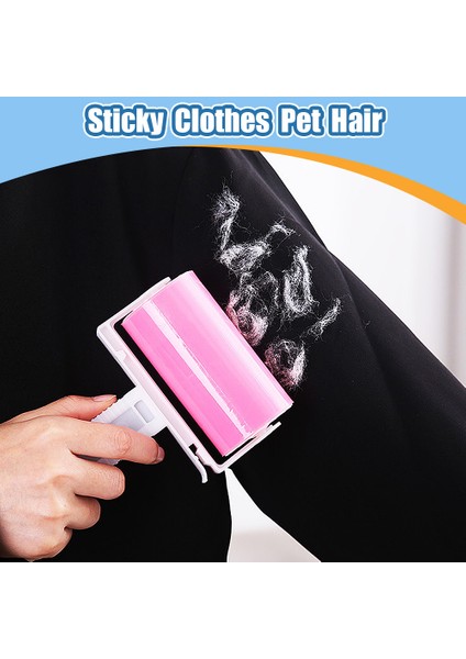 Sarı Kapaklı Tüy Tiftiği Çıkarıcı Yıkanabilir Giysiler Saç Yapışkan Rulo Yeniden Kullanılabilir Taşınabilir Evcil Saç Çıkarıcı Yapışkan Rulo Halı Kanepe Ev Temizliği Yeni (Yurt Dışından) fırsatları