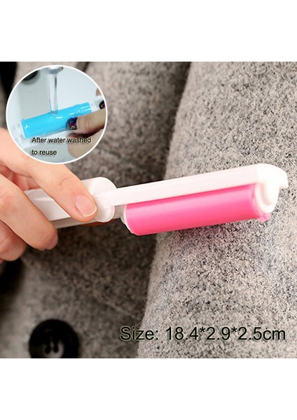 S2 Pembe Elektrostatik Statik Giyim Tıraş Makinesi Hayvan Evcil Hayvan Saç Temizleyici Çıkarıcı Fırça Ceket Yün Halı Tüyü Ev Temizleme Fırçaları (Yurt Dışından)