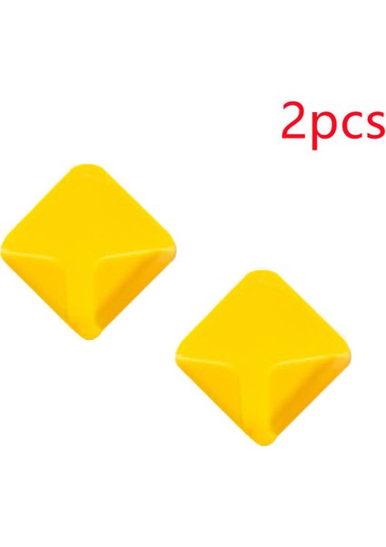 07 2 Adet 2/1 Adet Duvar Depolama Kanca Yapışkanlı Yumruksuz Priz Soket Tutucu Ev Çok Fonksiyonlu Duvara Monte Kanca Banyo Aksesuarları (Yurt Dışından)