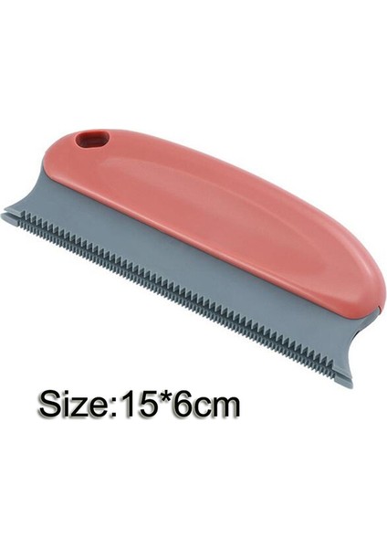 S4 Kırmızı Elektrostatik Statik Giyim Tıraş Makinesi Hayvan Evcil Hayvan Saç Temizleyici Çıkarıcı Fırça Ceket Yün Halı Tüyü Ev Temizleme Fırçaları (Yurt Dışından)