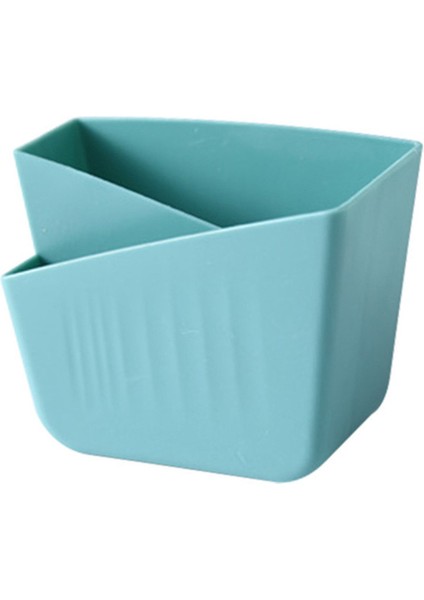 Mavi Duvara Monte Duvar Saklama Kutusu Ücretsiz Delme Rafı Banyo Duvar Rafı (Yurt Dışından)