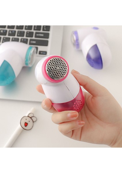 Mavi Taşınabilir Elektrikli Giyim Lint Sökücü Kabartmak Pelet Kesim Makinesi Kumaş Kazak Yün Granül Düzeltici Ev Giysi Tıraş Makinesi (Yurt Dışından) fiyatları