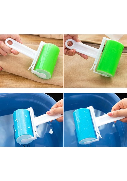 Pembe Yıkanabilir Giysiler Saç Yapışkan Rulo Yeniden Kullanılabilir Taşınabilir Ev Temiz Pet Saç Çıkarıcı Yapışkan Rulo Halı Yatak Kanepe Toz Toplayıcı (Yurt Dışından) fiyatları